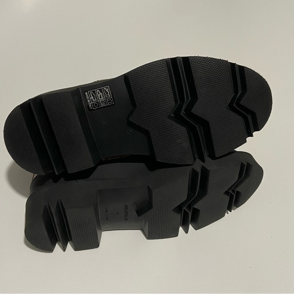 AQUATALIA CHELSEA ANKLE BOOTS HOLLY SNAKE EMBOSSED WATERPROOF Women’s Size 7 - Picture 5 of 10